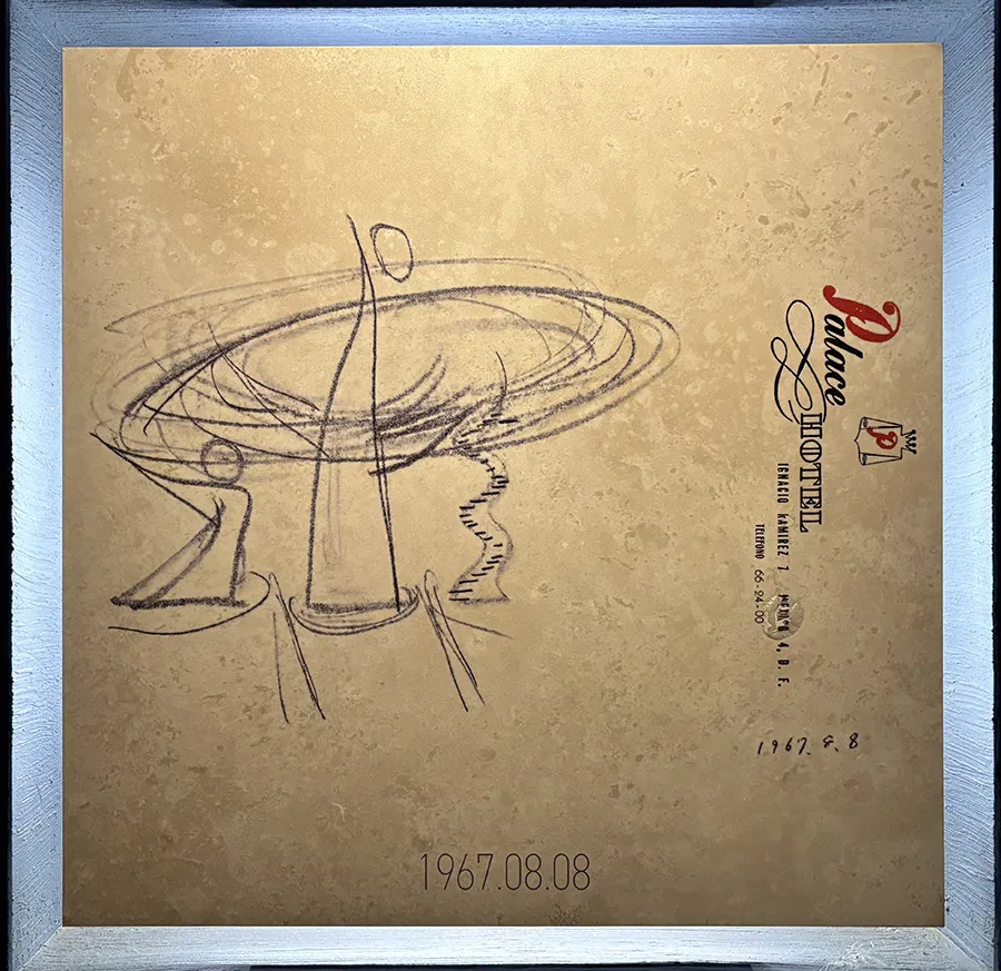 太陽の塔内部見学 岡本太郎スケッチ