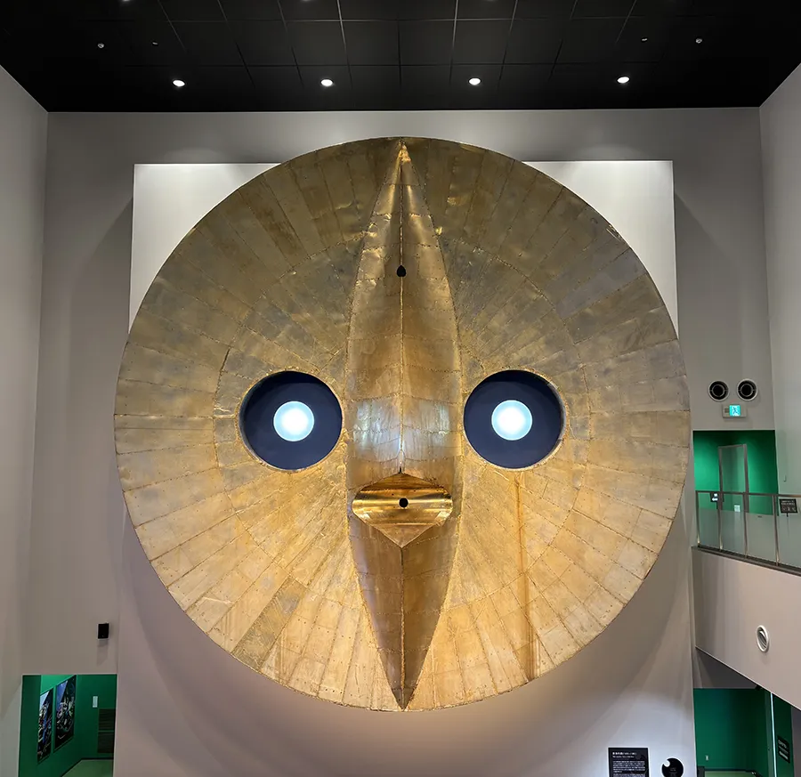 EXPO'70パビリオン初代の<黄金の顔>