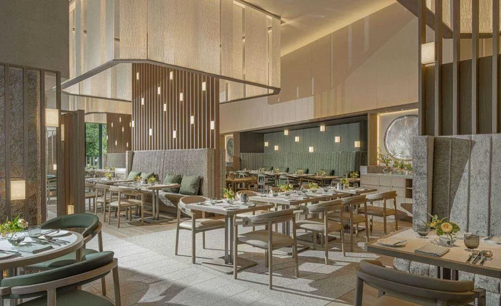 フォーシーズンズホテル大阪ジャルダンの内観