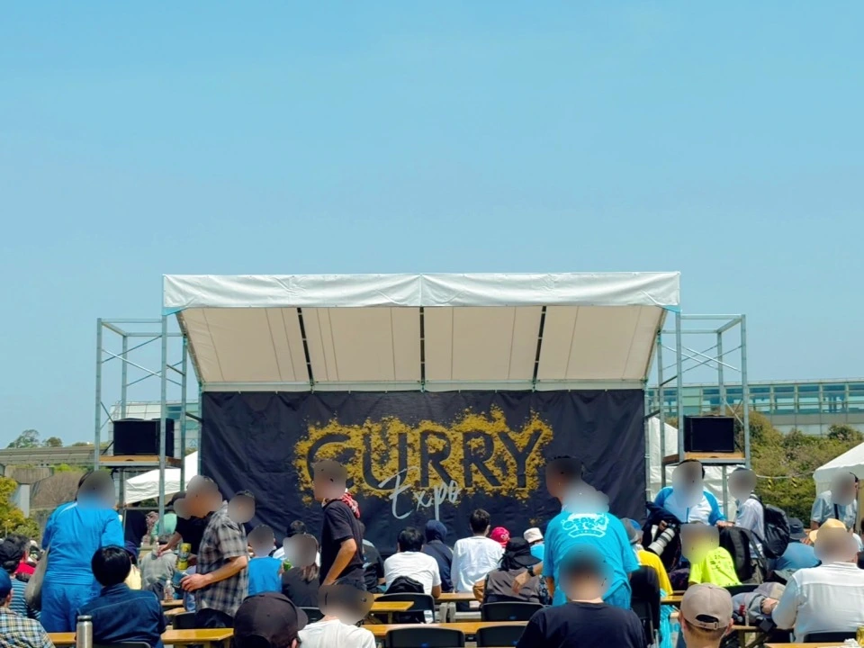 「第12回カレーEXPO in 万博公園」ステージ