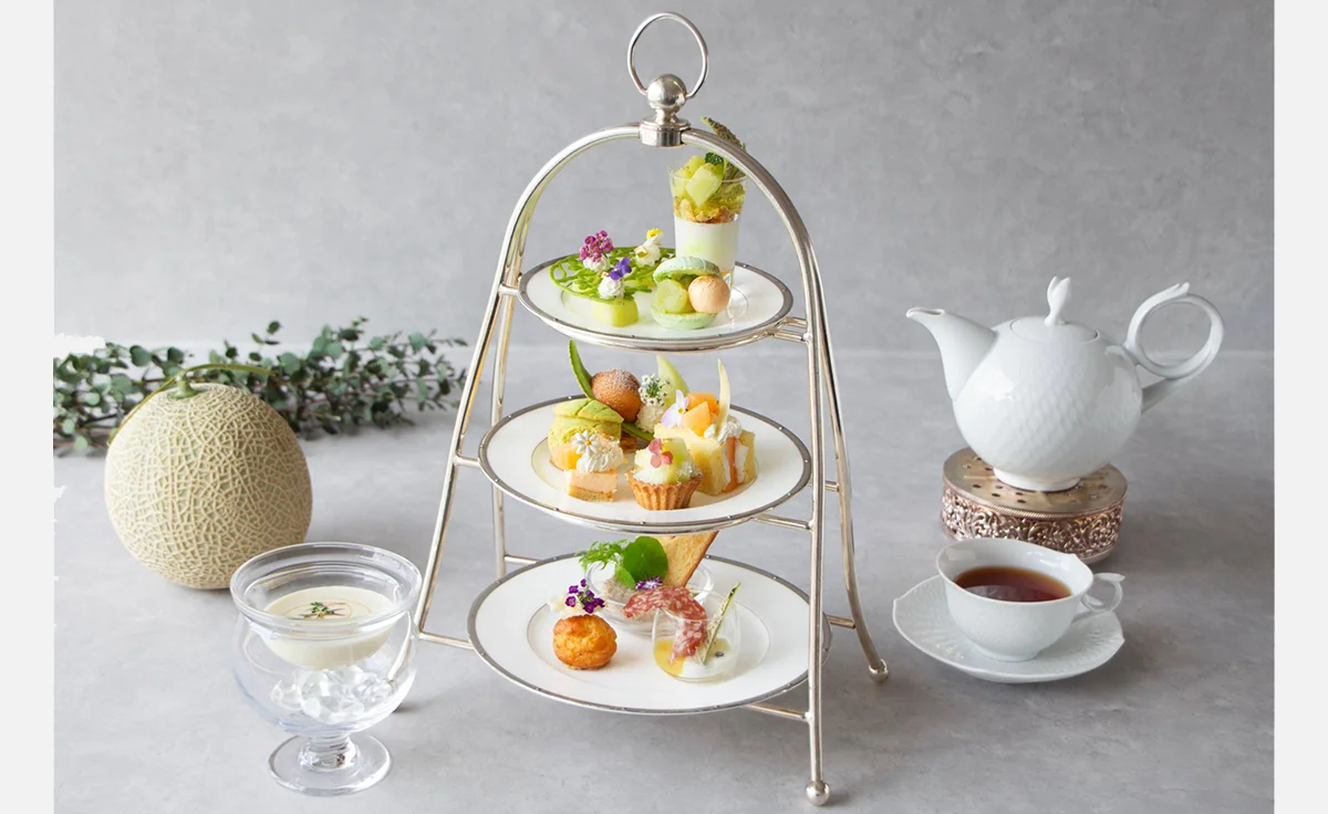 5／7～8／31ウェスティンホテル大阪で「メロンアフタヌーンティー」