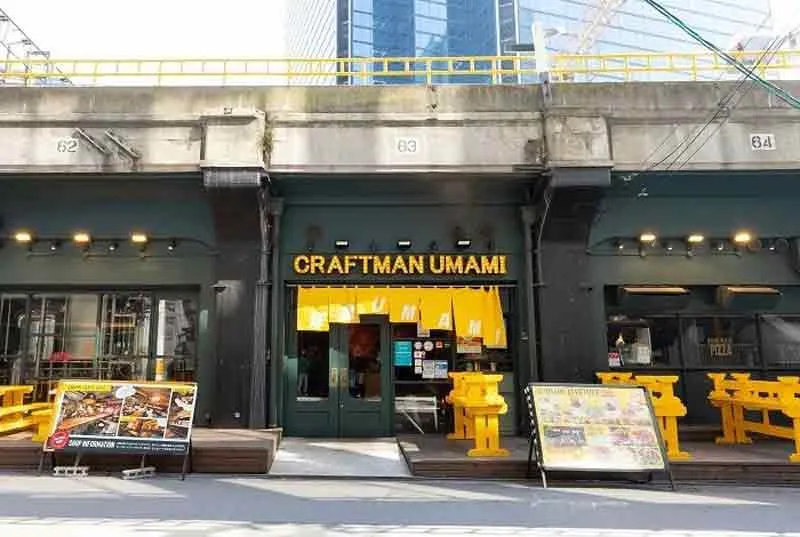 CRAFTMANのテラス席