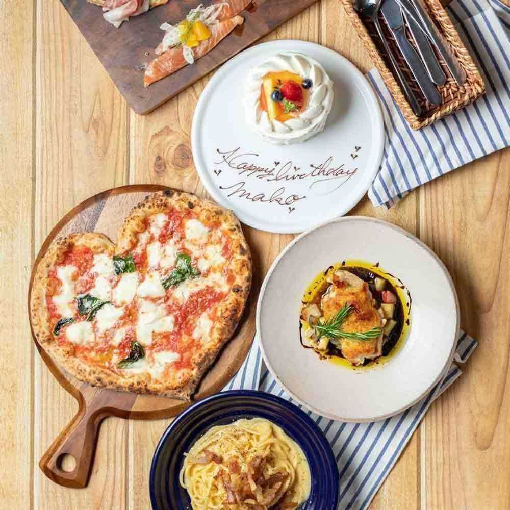 青いナポリのアニバーサリープラン