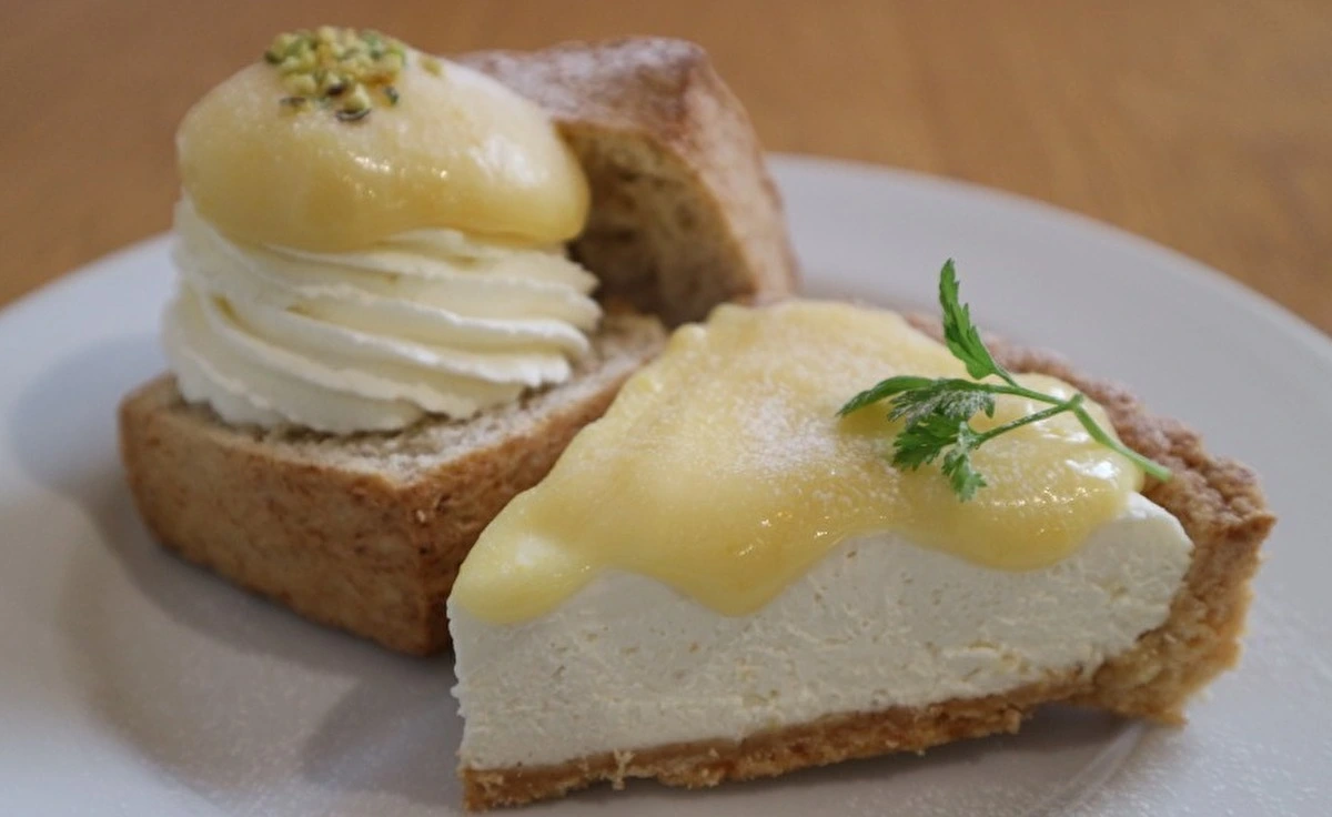 南吹田のカフェ「暮らしの選択屋 マワリテメクル」で期間限定メニューのレモンスイーツが始まっています！