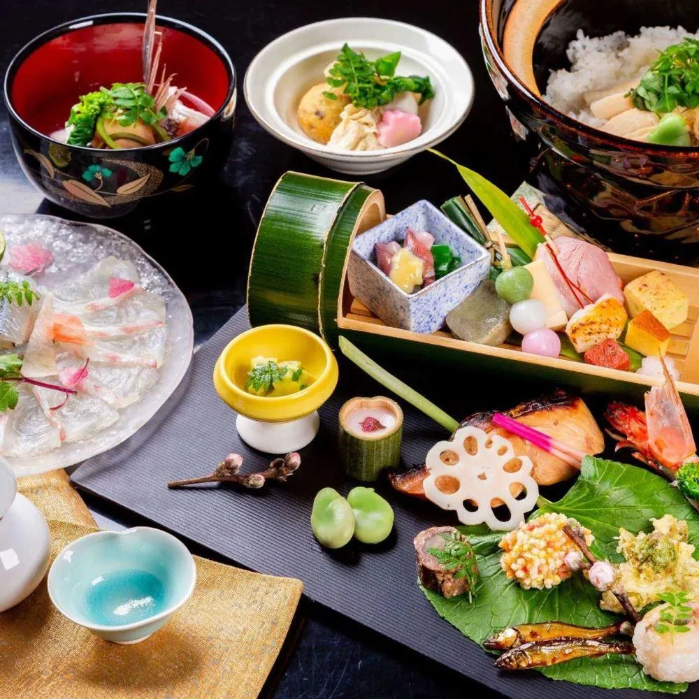 京料理竹島一期の会席料理