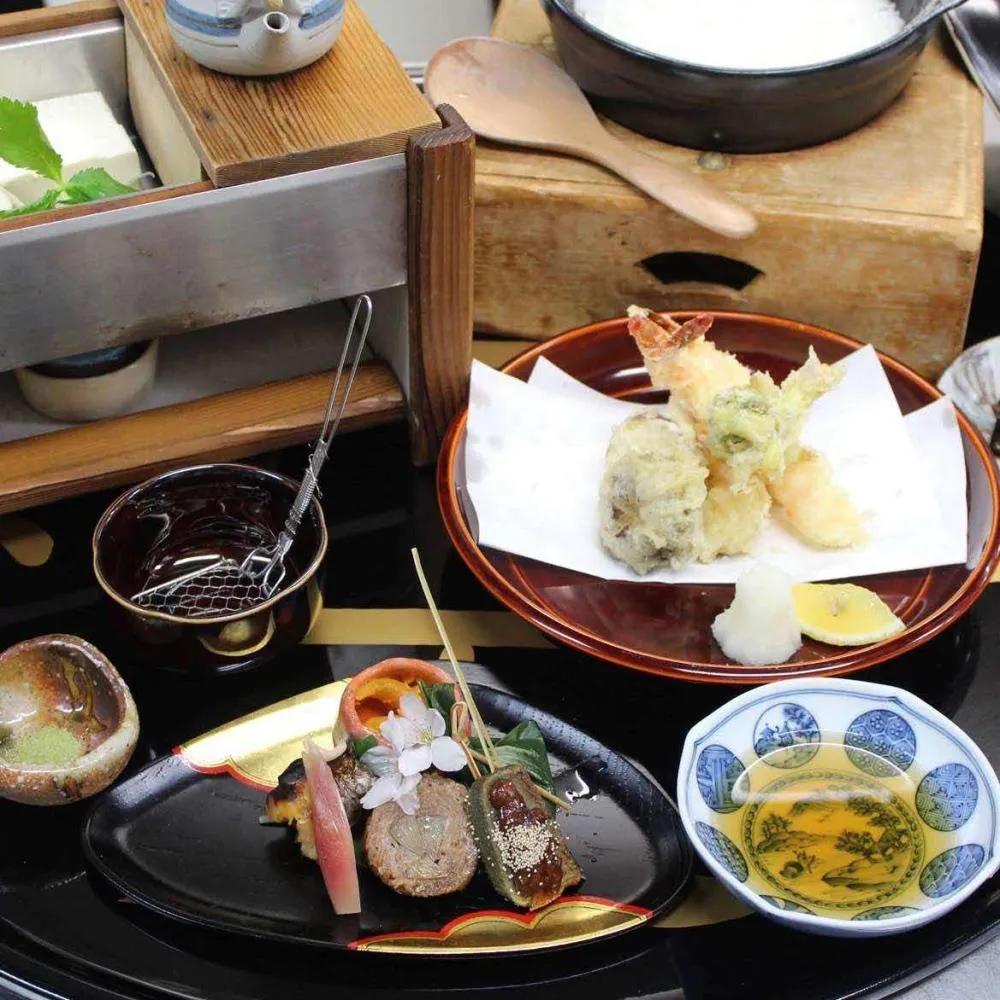 京料理梅むらの湯豆腐御膳