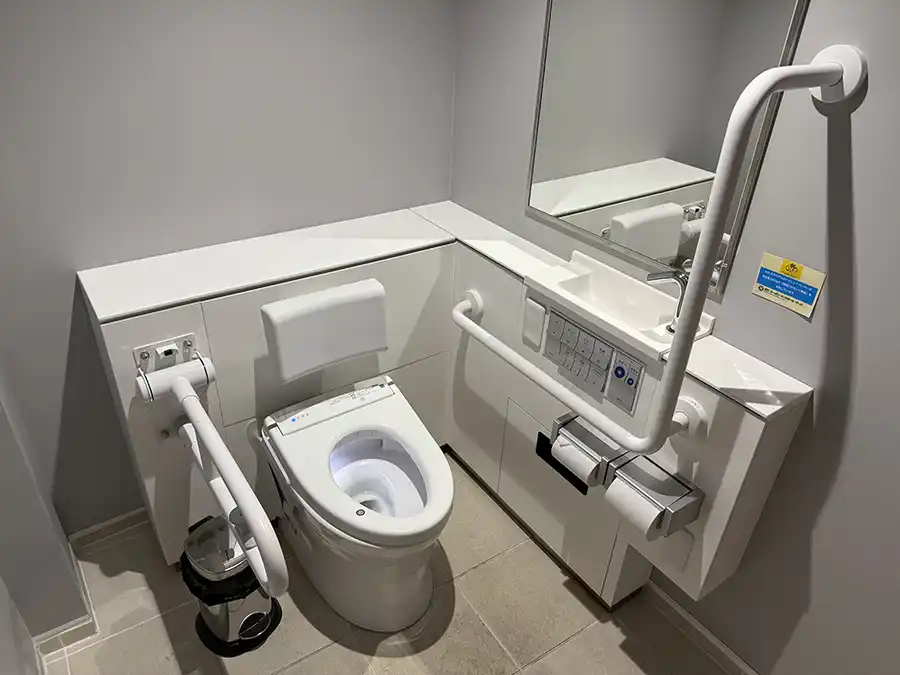 日鉄鋼板SGLスタジアム尼崎のトイレ