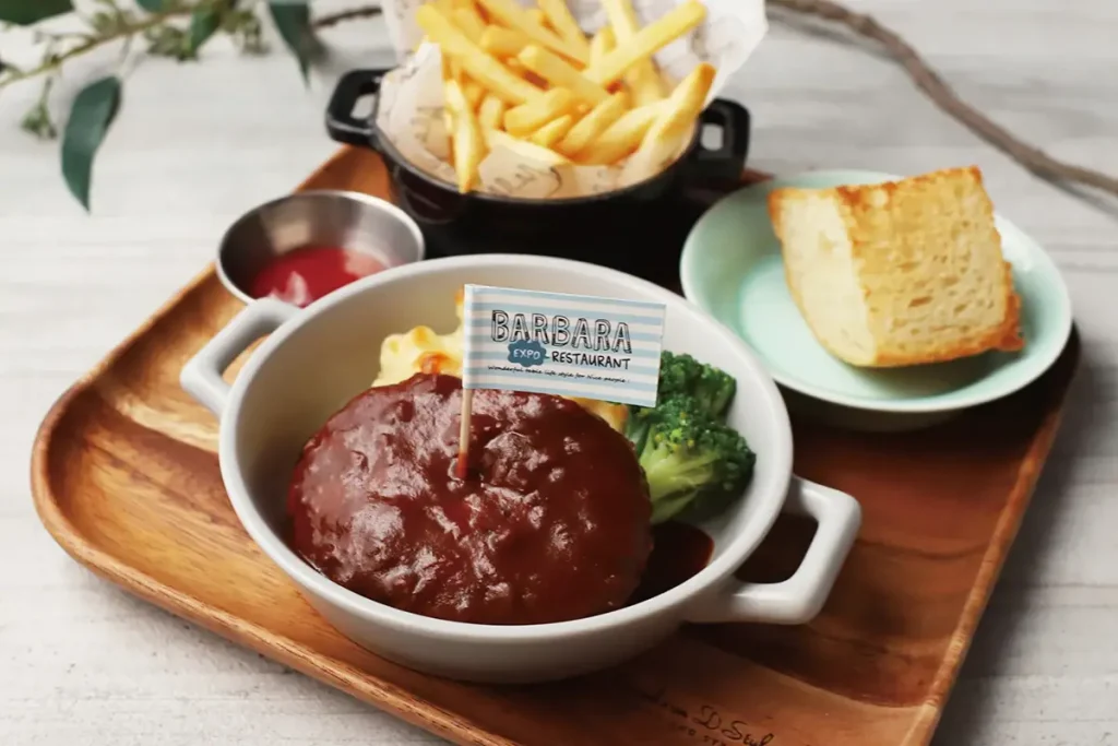 BARBARA EXPO RESTAURANT キッズプレート