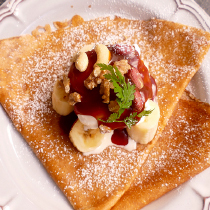 クレープリースタンド・シャンデレール ハービスPLAZA店_塩キャラメルバナナ