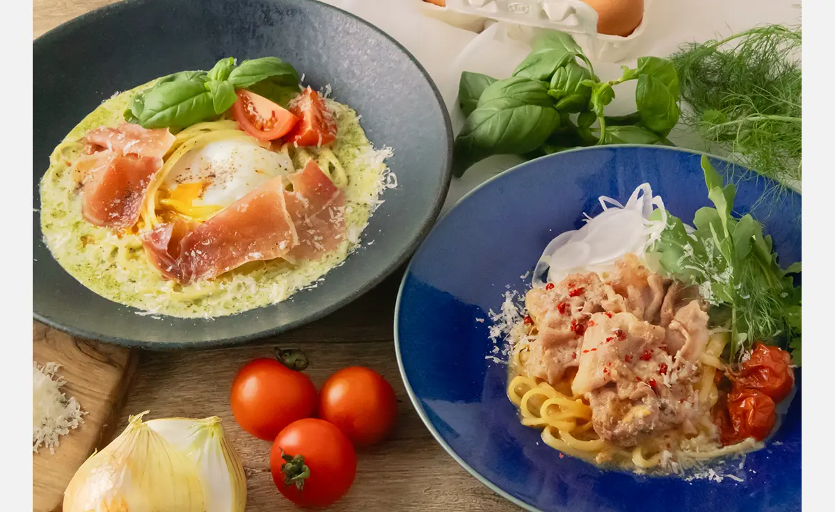 ルクア大阪・島パスタMIKE。パスタで淡路島の夏の食材を楽しめる夏季限定フェアを開催中！