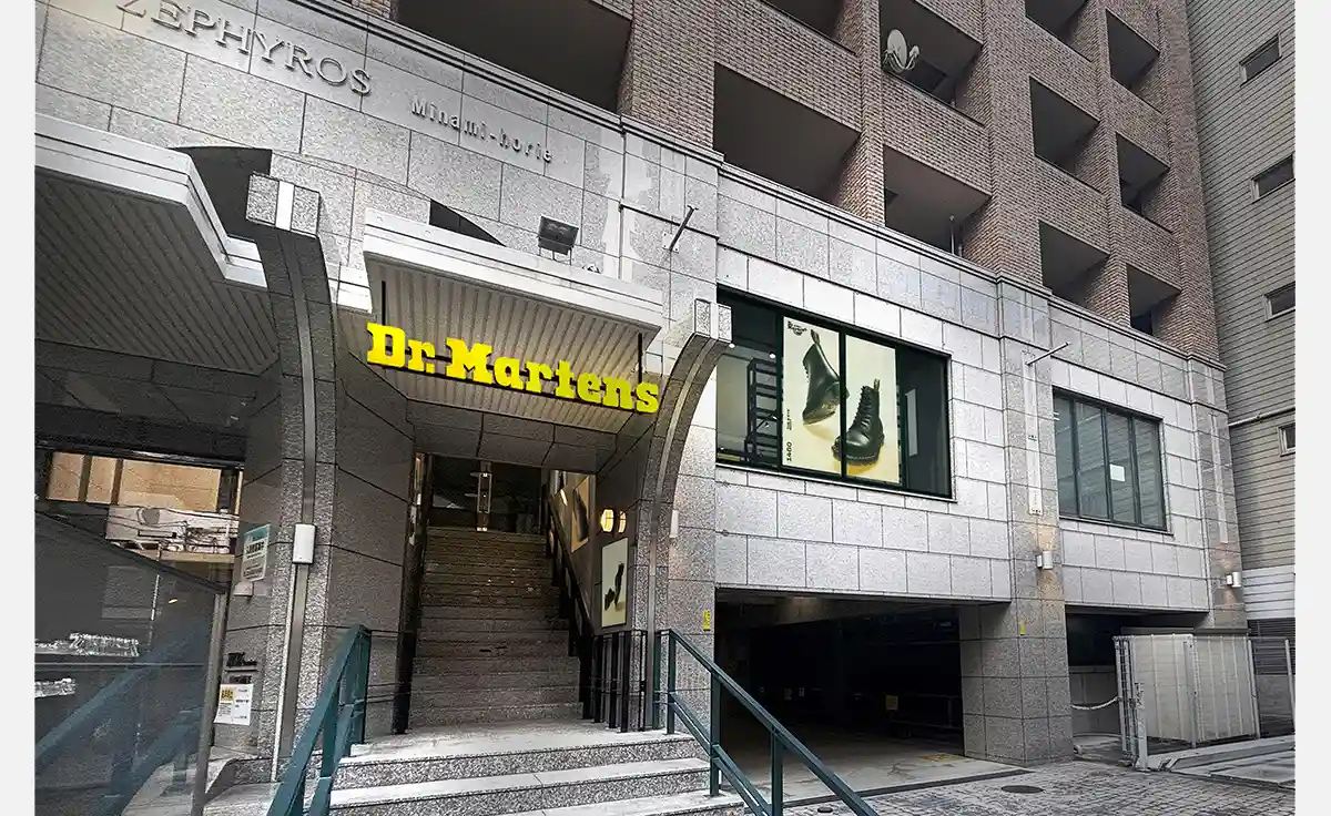 ドクターマーチンの大阪・南堀江店が2025年6月13日グランドオープン！