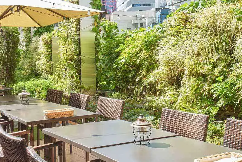 muumuudinerのテラス席