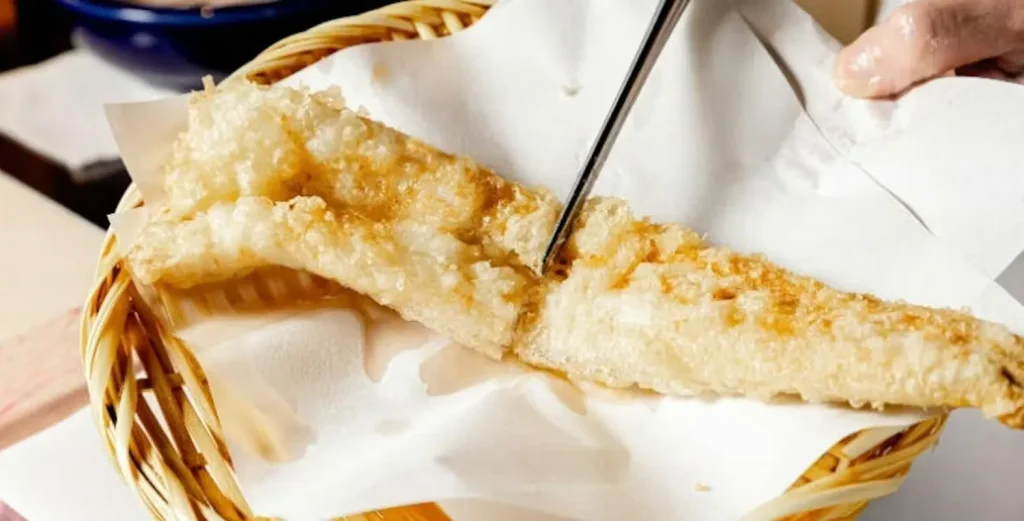 穴子印　江坂海鮮天ぷら　おーうえすと　活穴子天ぷら