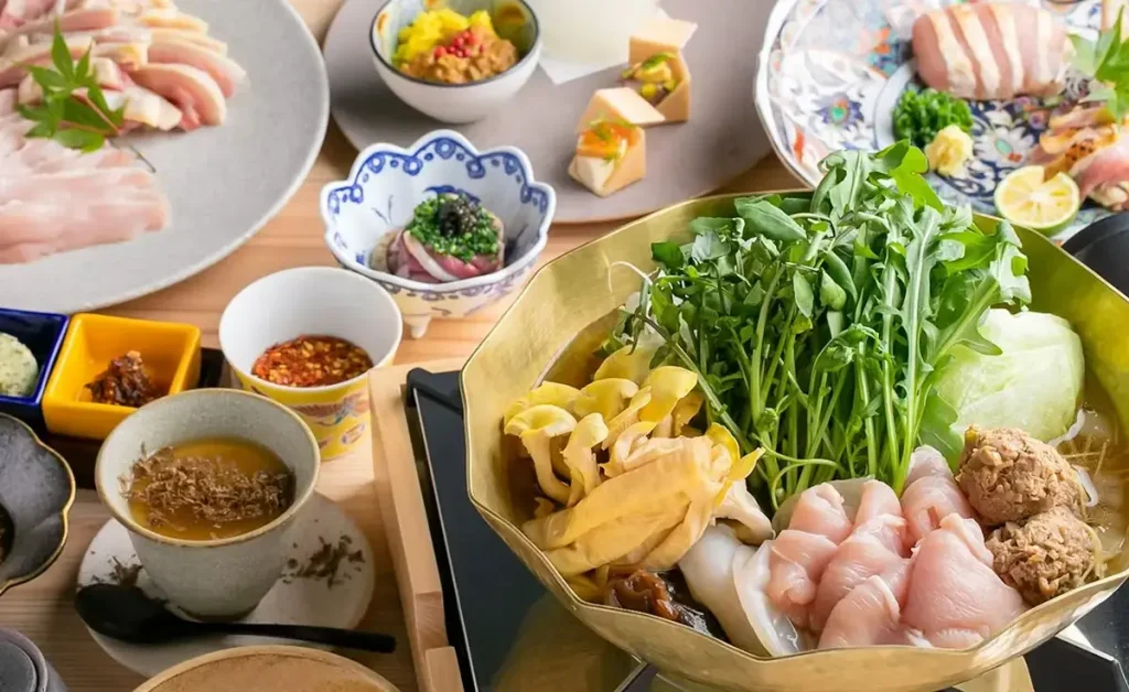 江坂の鍋料理つがい　鶏鍋