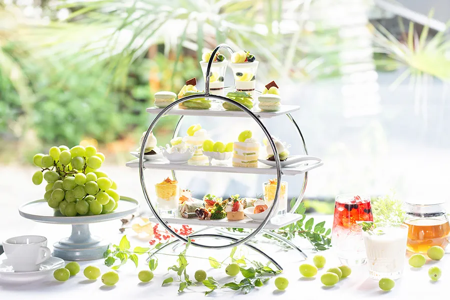 XEX WESTの2024年のマスカットアフタヌーンティー