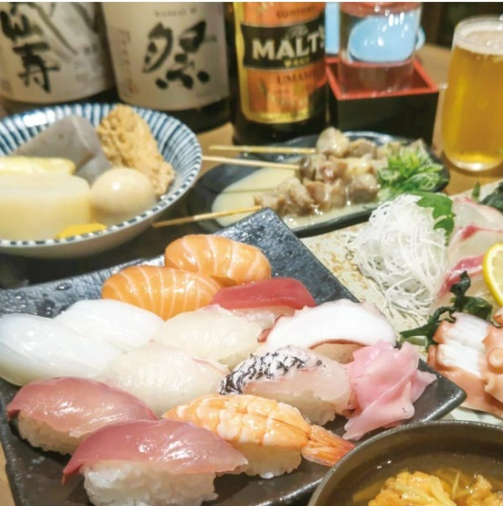 阪急三番街　おか長　寿司