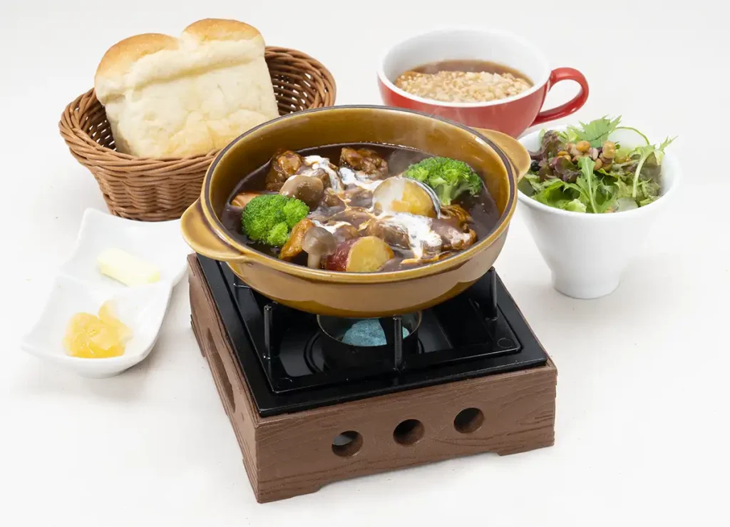 上高地あずさ珈琲　阪急三番街店　ビーフシチュー定食