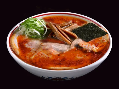 阪急三番街　中華そば専門　バラそば屋　赤辛中華そば