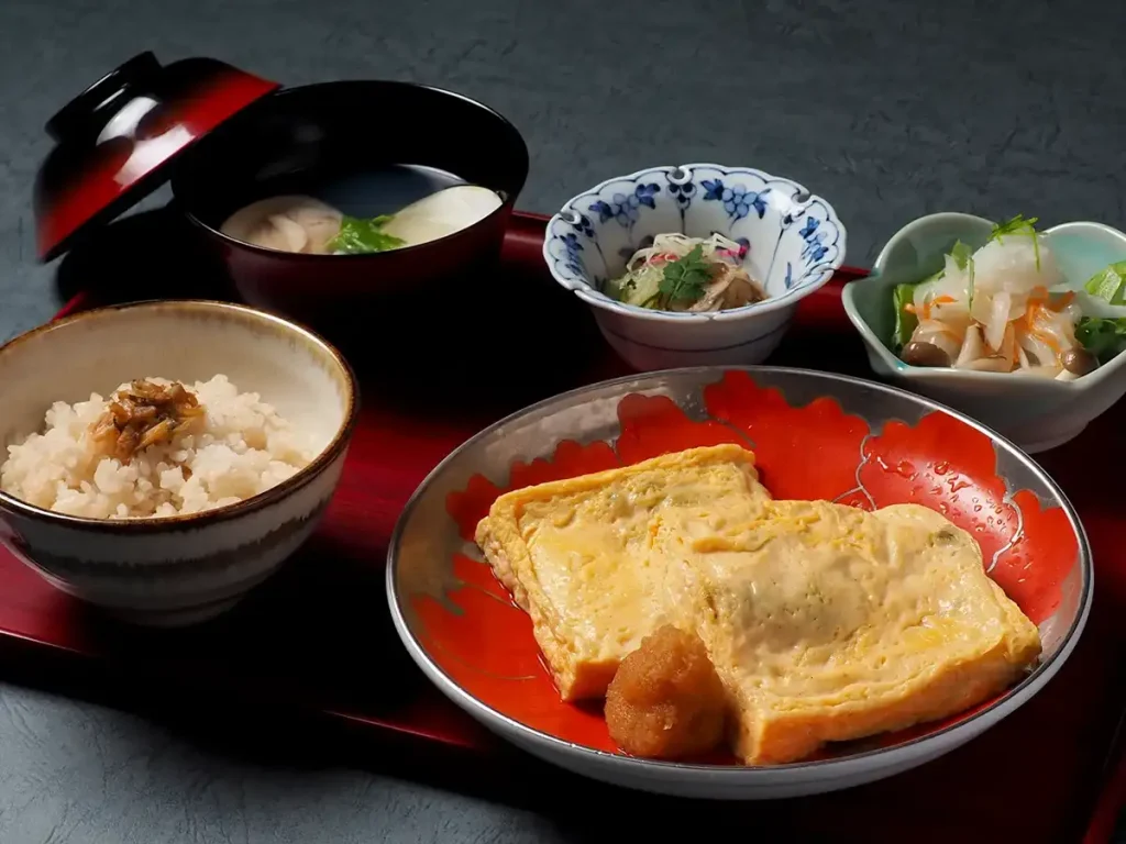 阪急三番街　はまぐり庵吉祥別邸　はまぐり出汁巻たまご膳