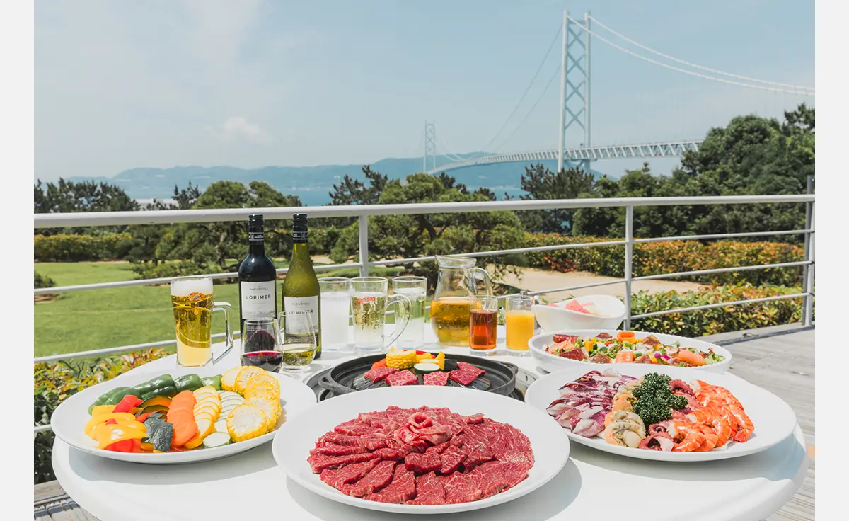 絶景BBQ！明石海峡大橋をのぞむ開放的なロケーションで楽しむ「舞子ビラBBQ 2025」開催