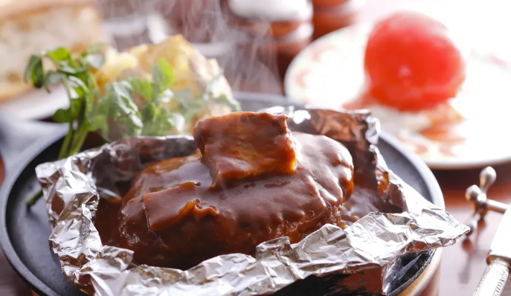 グリルキャピタル東洋亭 阪急うめだ本店_ハンバーグ