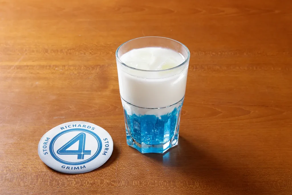 ファンタスティック4　公開記念インスパイアメニュー　和カフェ yusoshi chano-ma なんば