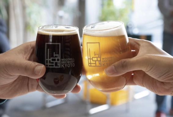 京都　八瀬えいでん《駅》地ビール祭り