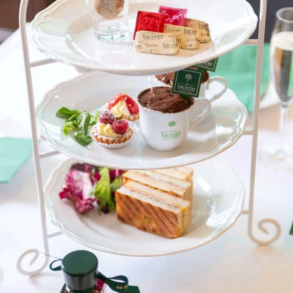 bicerinのアフタヌーンティーセット