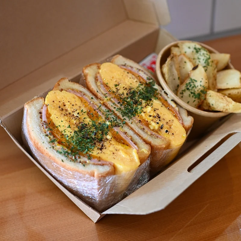 ボリューム系サンドイッチ　チャームサイドサンドイッチ　大阪なんば店