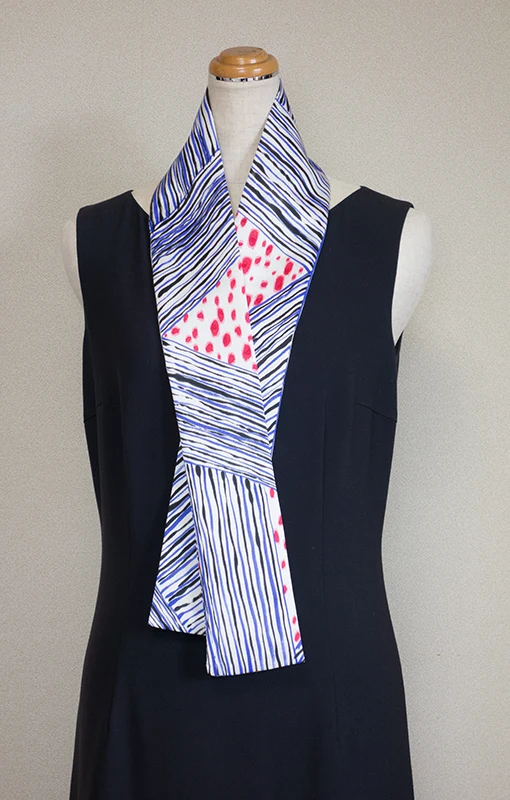 美食と染色アートのコラボ　ホテルアイボリー