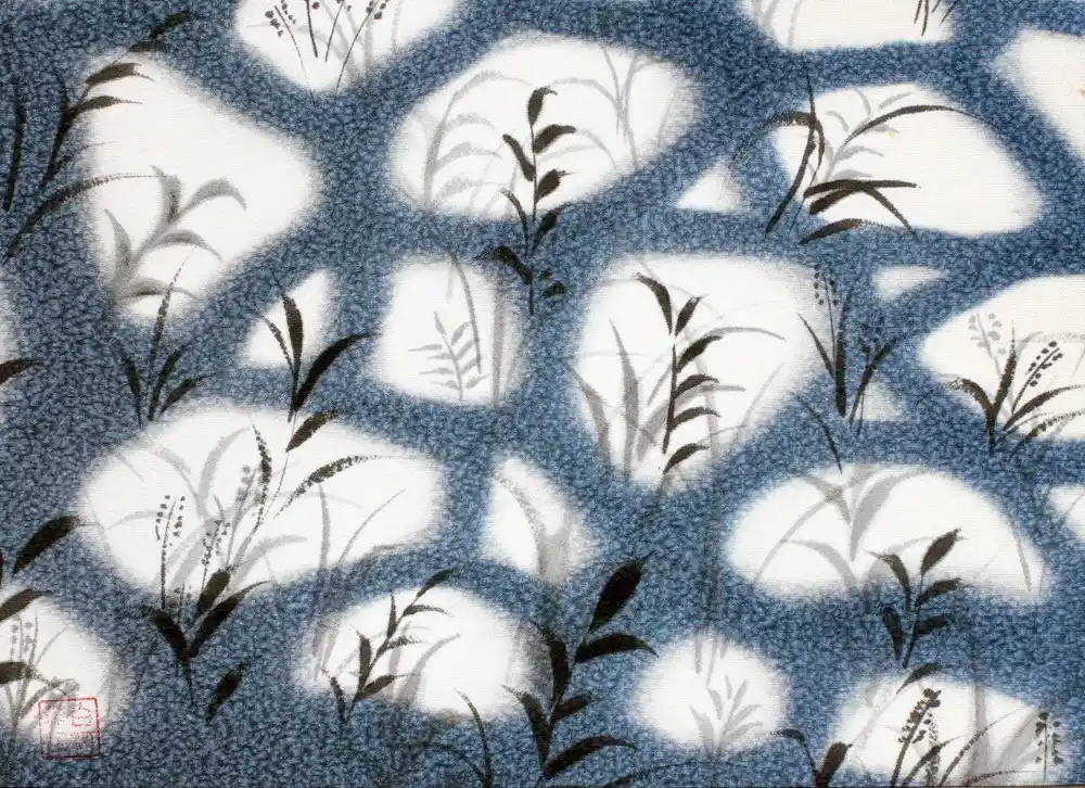 美食と染色アートのコラボ　ホテルアイボリー