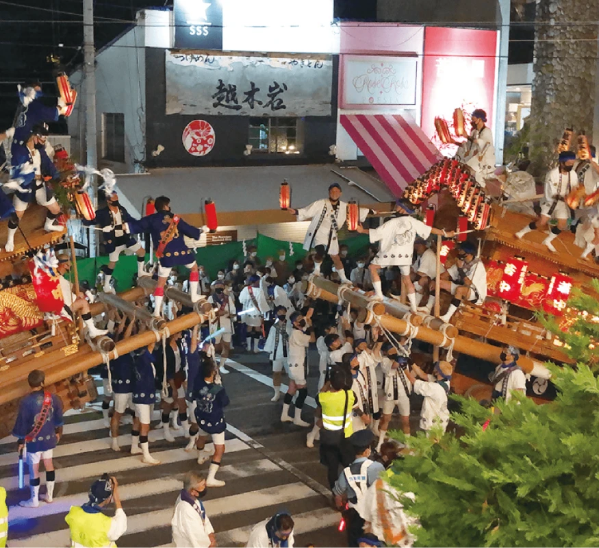 越木岩神社で「秋祭例大祭」9月13日・22日・23日開催。一年で最も重要な活気あふれる祭事