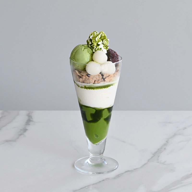 nana’s green tea　抹茶白玉パフェ
