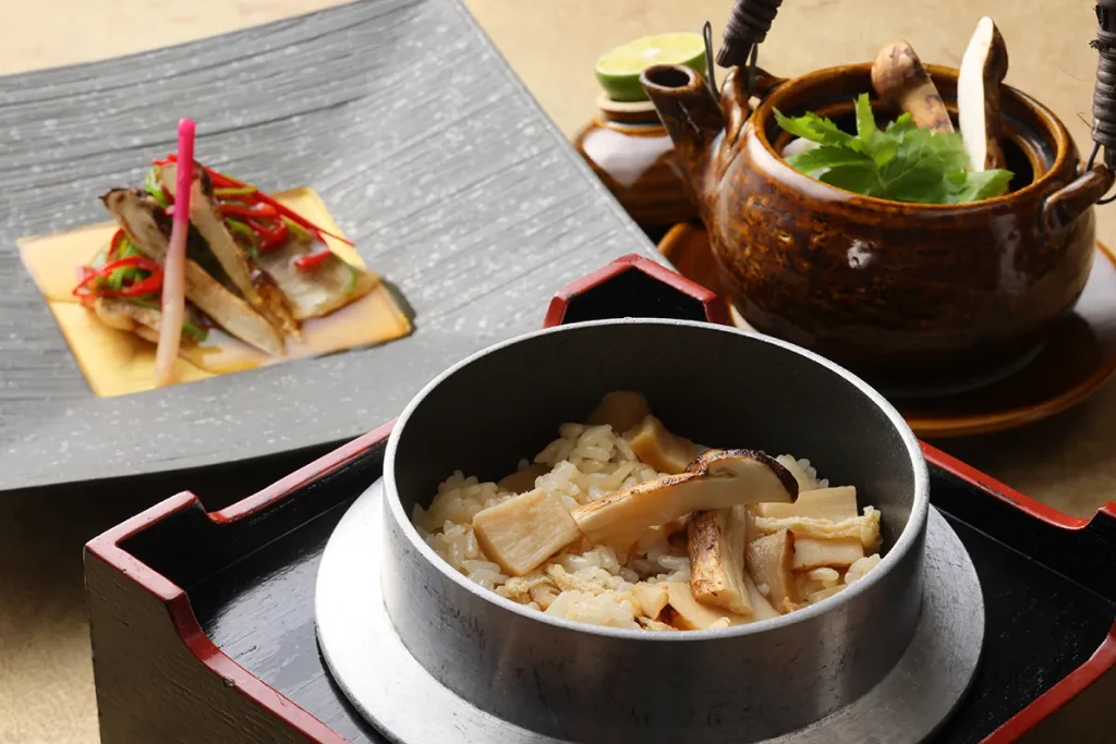 ホテルオークラ神戸 松茸