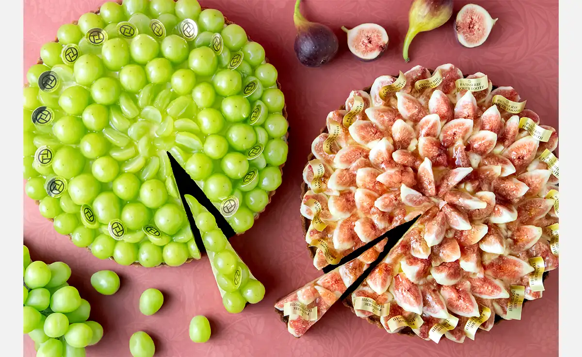 秋の旬の果実を味わえるスイーツが、神戸の洋菓子屋「PATISSERIE TOOTH TOOTH」で2025年8月28日から販売開始