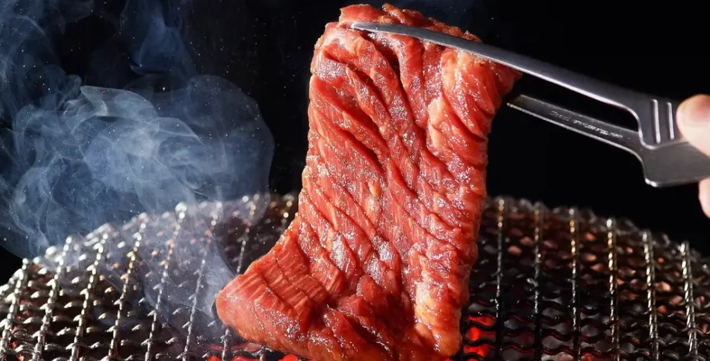 焼肉トラジの厚切り肉