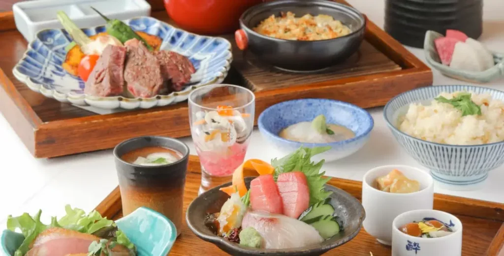 虎連房の魚・肉がおいしいお料理