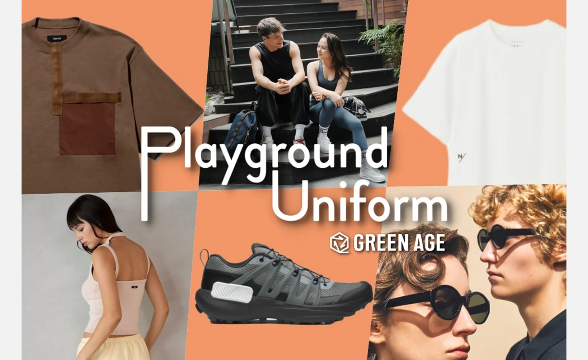 暑い秋を乗り切るファッションアイテムが阪急うめだ本店「GREEN AGE」に集結！全国初お披露目のブランドも