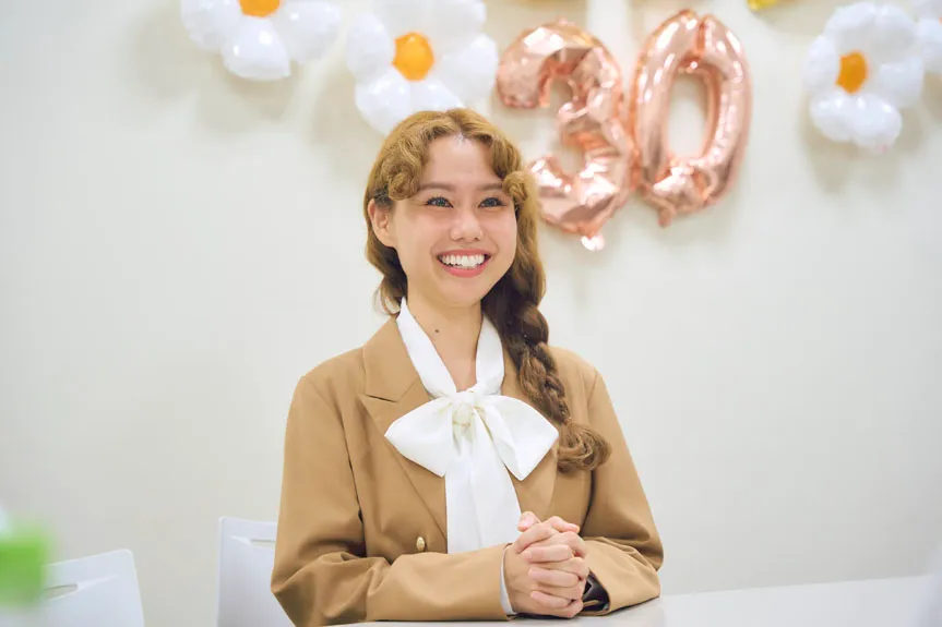 ディアモール30周年記念モデルのpecoさん