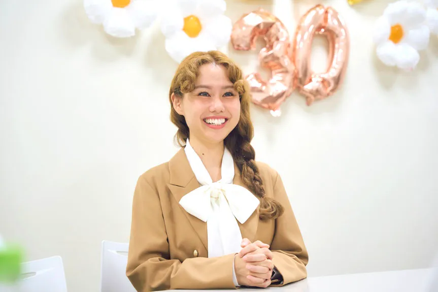 ディアモール30周年記念モデルのpecoさん