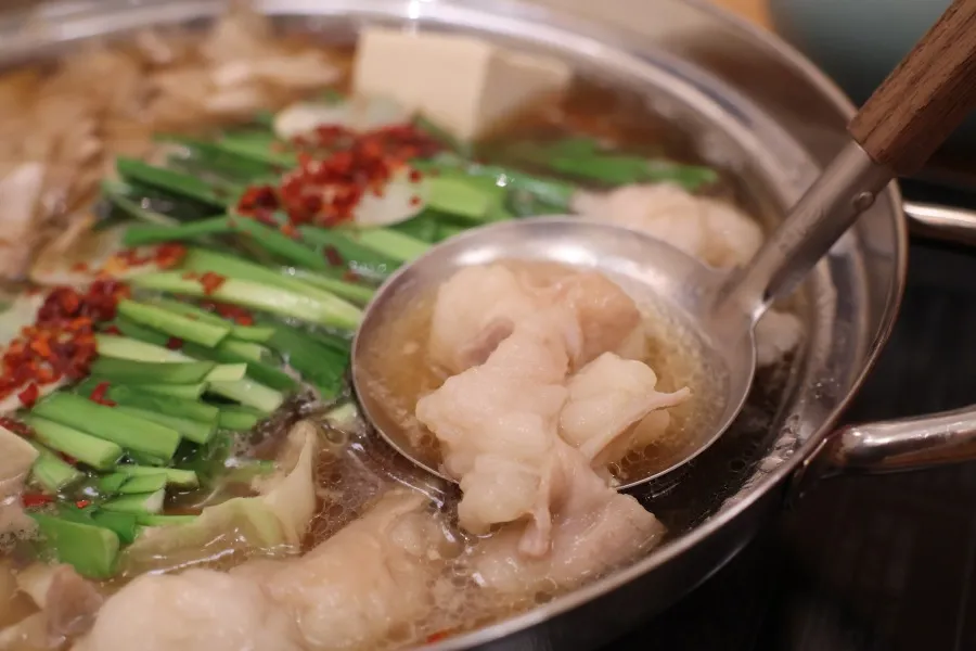 華善の博多もつ鍋リフトVer.