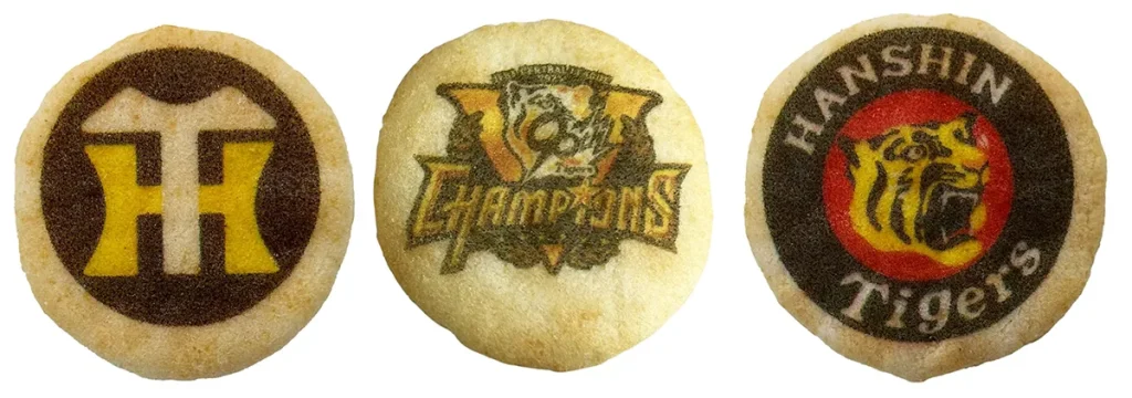 記念菓子 阪神タイガース塩せんべい