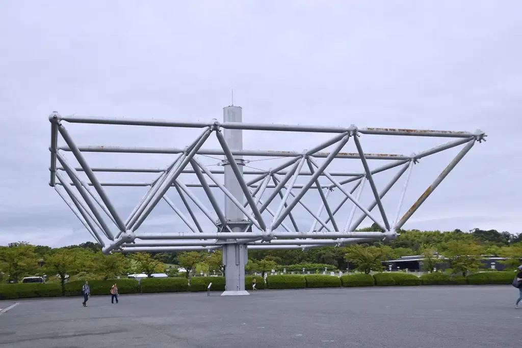 万博記念公園の大屋根