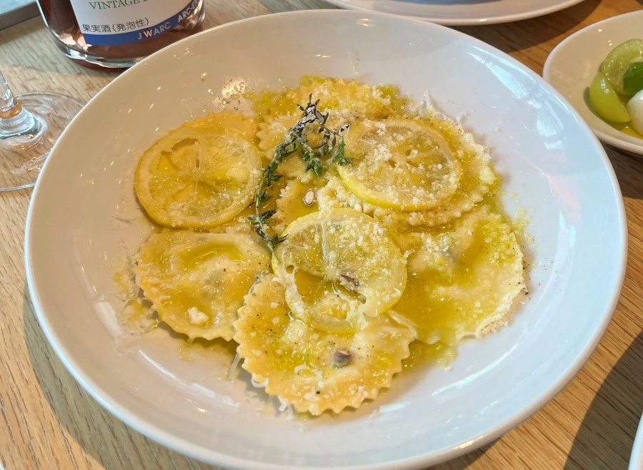 DEAN＆DELUCAの自家製ラビオリ