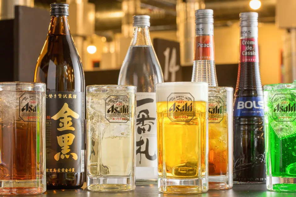 七輪焼肉　安安　ドリンク