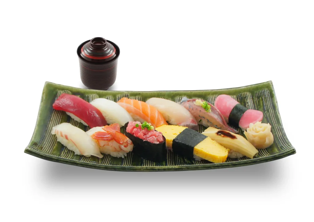 寿司清のランチにぎり