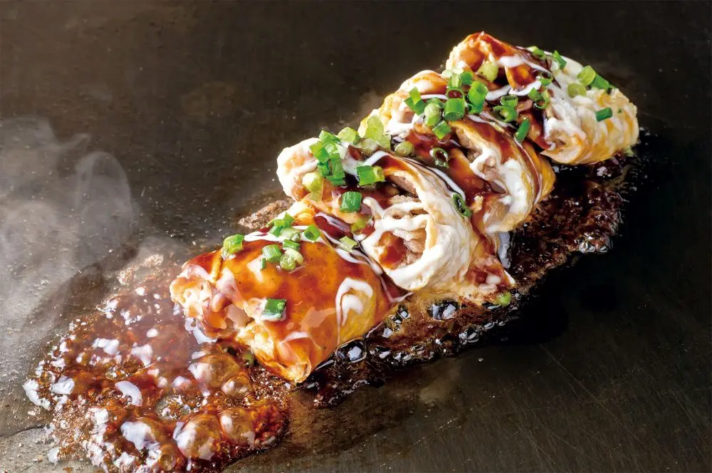 千房曾根崎支店のとんぺい焼