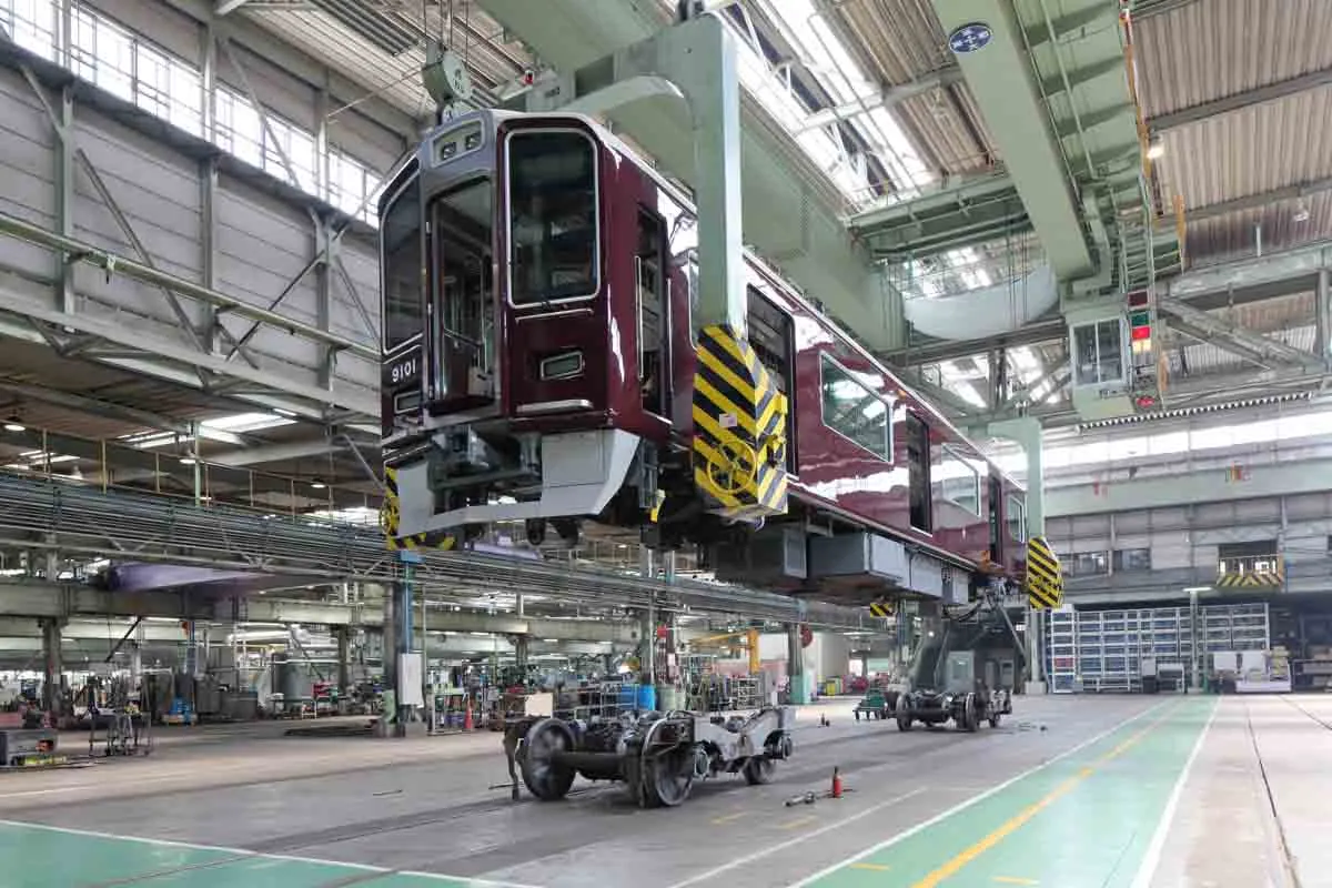 阪急電車の写真