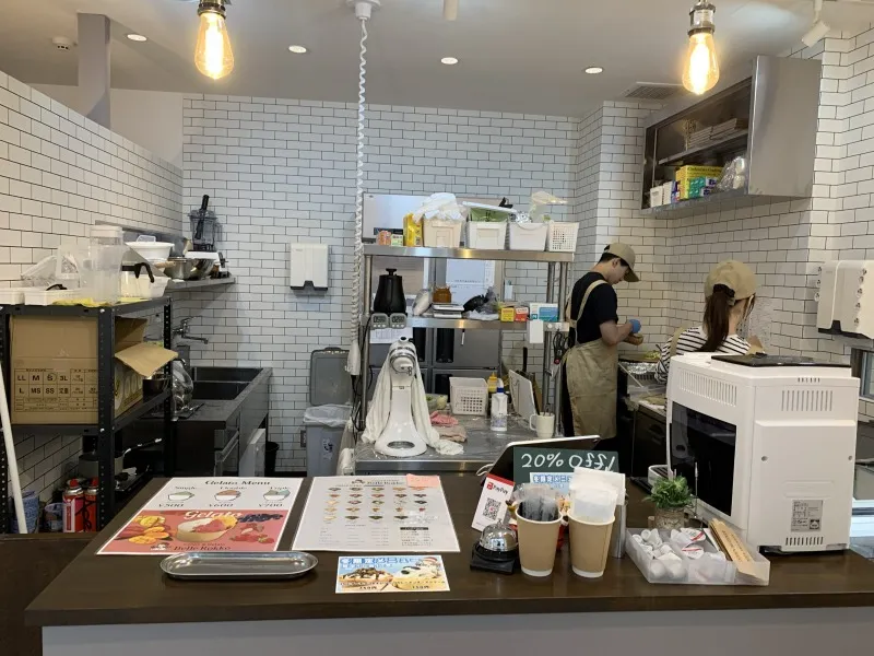 ベル六甲　店内