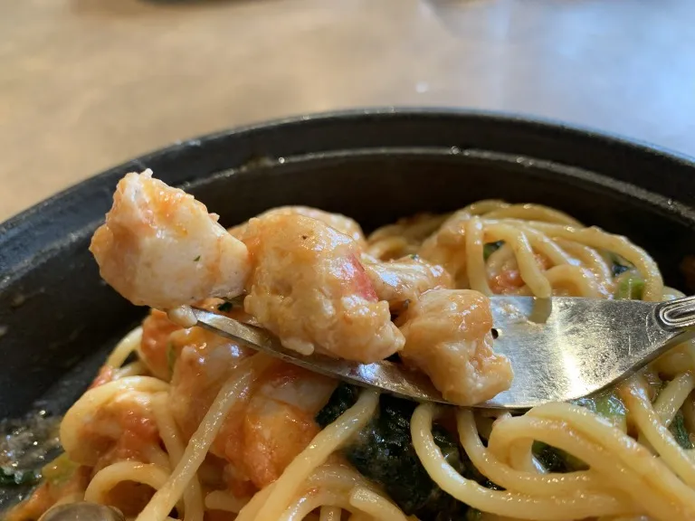 ジョリーパスタ　カニ